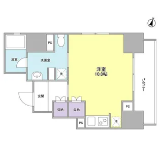 ウィスタリアマンション西新宿【9階】の間取り