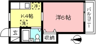 メゾンけやき【2階】の間取り