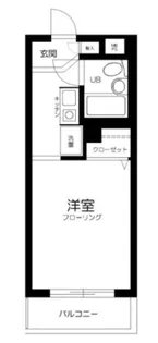 レクセル目黒【2階】の間取り