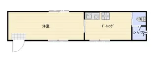 下永田A【1階】の間取り