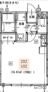 Villa Minette【1階】の間取り