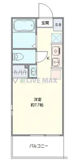 ラフィーネ反町【2階】の間取り