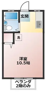 フローレンスYAMA【2階】の間取り