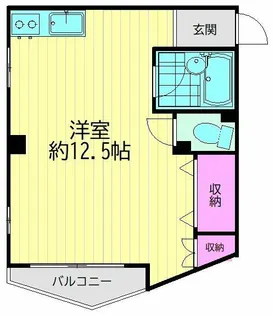 ラレーヴ大森【3階】の間取り