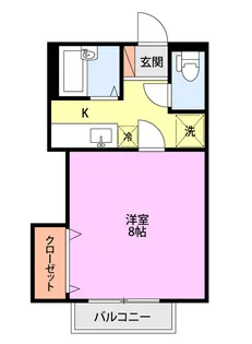 サンハイム【1階】の間取り