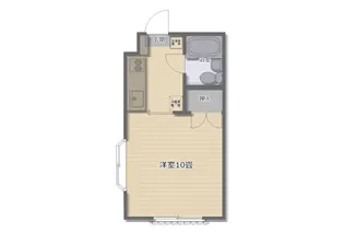 クレールアイB【1階】の間取り