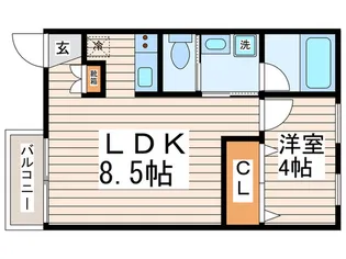 アイビ-【2階】の間取り