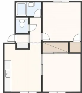 サンハイツ【1階】の間取り