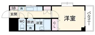 パナール【3階】の間取り