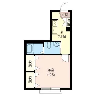 さくらハイツ【2階】の間取り