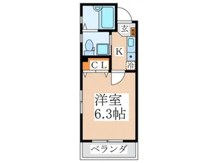 ライフ・コート武蔵関【1階】の間取り
