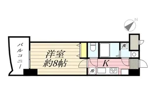 ロイヤル博多駅前【13階】の間取り