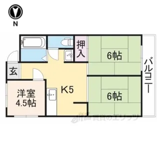 ヒルズ幸和【2階】の間取り