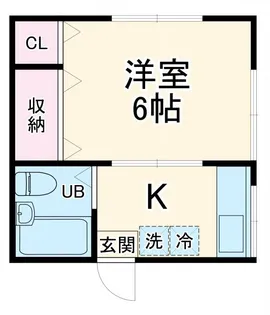 ル・メユール南矢名【1階】の間取り