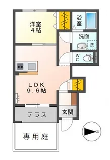 メディオ クエスト【1階】の間取り