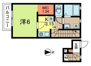アネックスアラハタの間取り