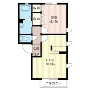 ファイン・ヒルズB【2階】の間取り