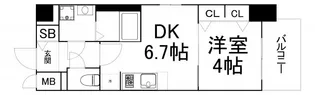 ファーストフィオーレ福島野田II【11階】の間取り
