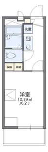 レオパレス横浜山手【3階】の間取り