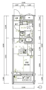 アルテシモレンナ【2階】の間取り