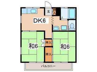 セブンハイム【1階】の間取り