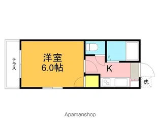 コーポ小金井【2階】の間取り