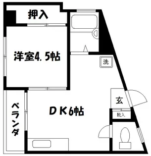 スズキビル【3階】の間取り