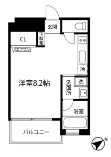 ロイヤルパレスセンター南【6階】の間取り