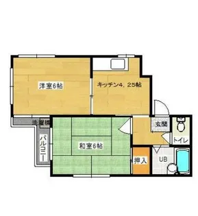第2グラムビル【3階】の間取り