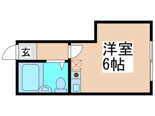 ケントピア本中山【2階】の間取り