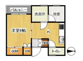 フジエール日進【2階】の間取り