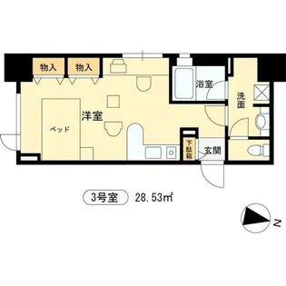 松下善ビル【7階】の間取り