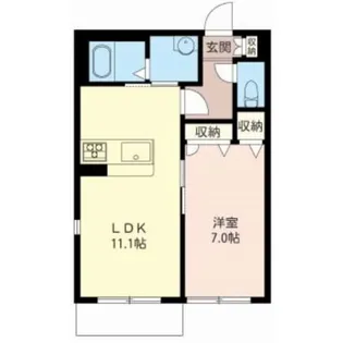 Gran Riviere【2階】の間取り