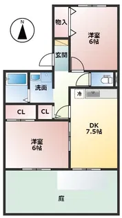Arcadia MAKI【1階】の間取り