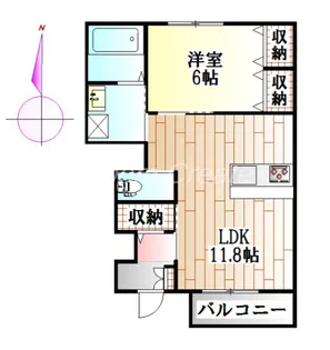 伊賀の郷 参番館【1階】の間取り