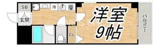 ヴィレッタ福島【4階】の間取り