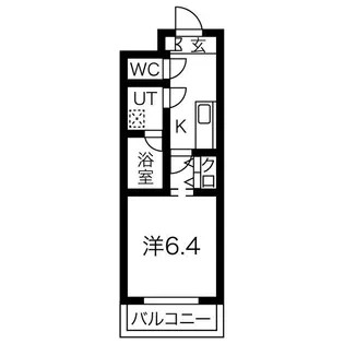 Sky Court Premier【2階】の間取り