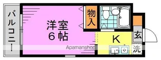 スカイコート高円寺第2【2階】の間取り