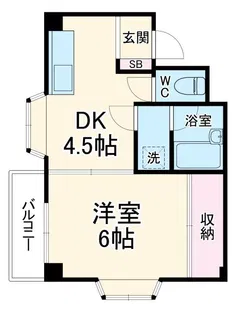 DSマンション【2階】の間取り