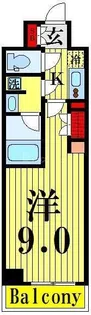 ARTECASA Alivie TOKYO EAST【2階】の間取り