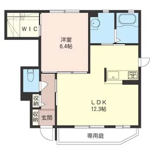 ■ルルーズヴィル【1階】の間取り