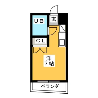 メゾン・ド・スクワール【3階】の間取り