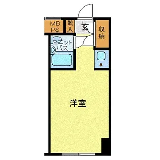 ハローレジデンス西葛西【2階】の間取り