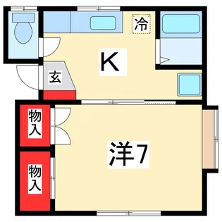 べるべーる【2階】の間取り