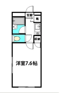恭和コーポ南台【2階】の間取り
