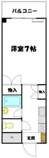 ラ・ポール【2階】の間取り