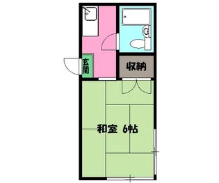 コーポつかさ【1階】の間取り