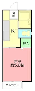 セントマリーズ【2階】の間取り