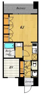 ディグニータ【4階】の間取り