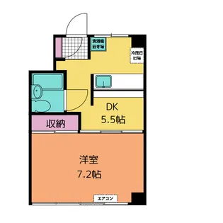 熊谷ビル【2階】の間取り